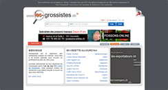 Desktop Screenshot of les-grossistes.ch